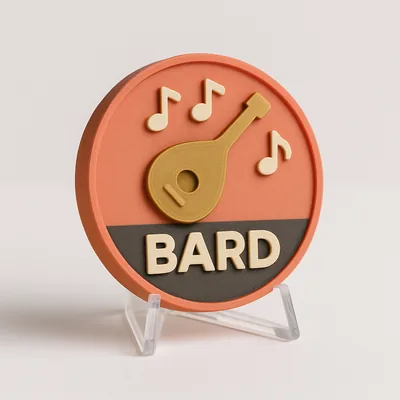 Tabletop Adventurer's Guild badge collection