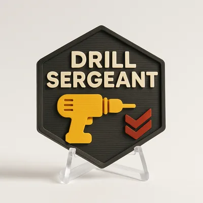 Power Tool Puns badge collection