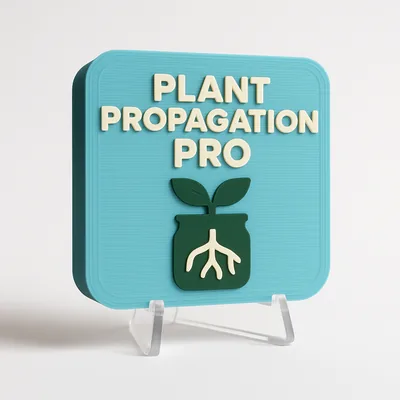 Plant Propagation Pro magnetic 3D-printed achievement badge