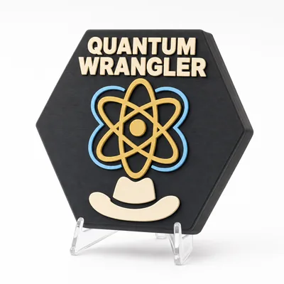 Funny Scientist badge collection